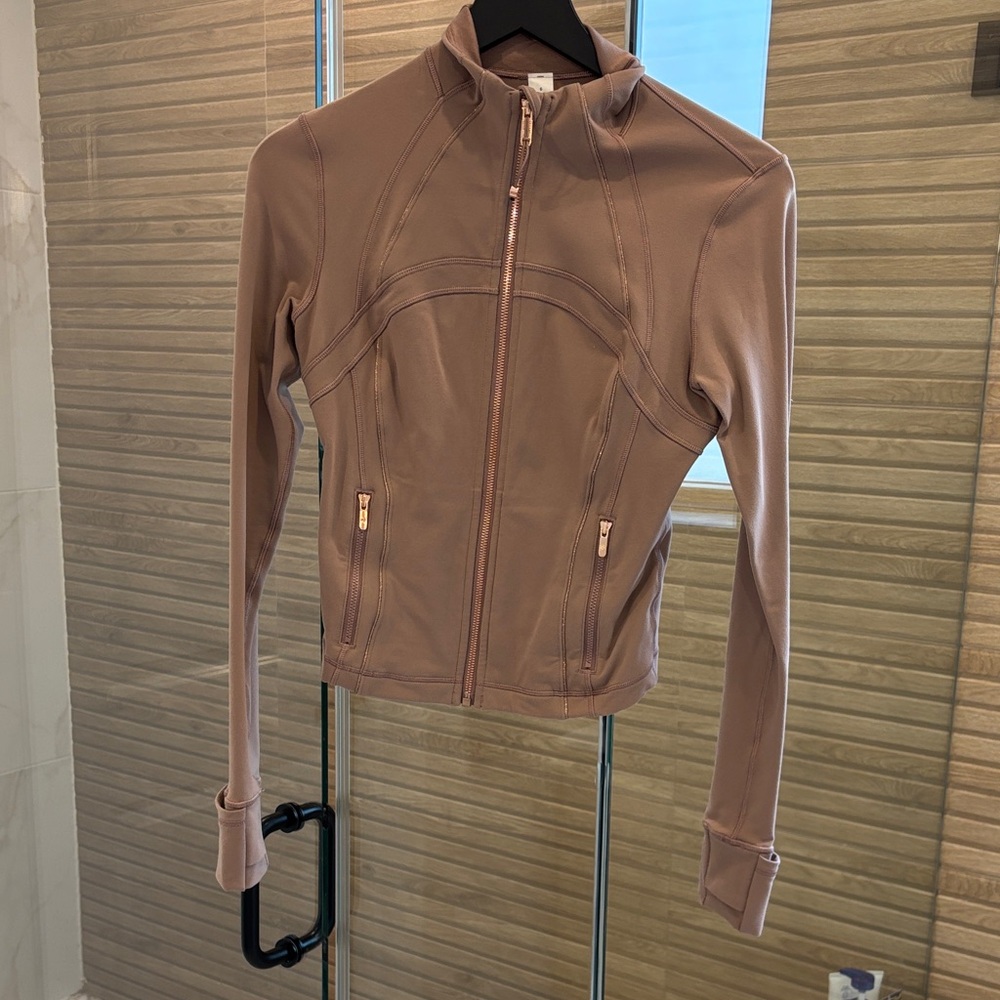 lululemon athletica Dusty Rose Full-Zip Athletic Jacket